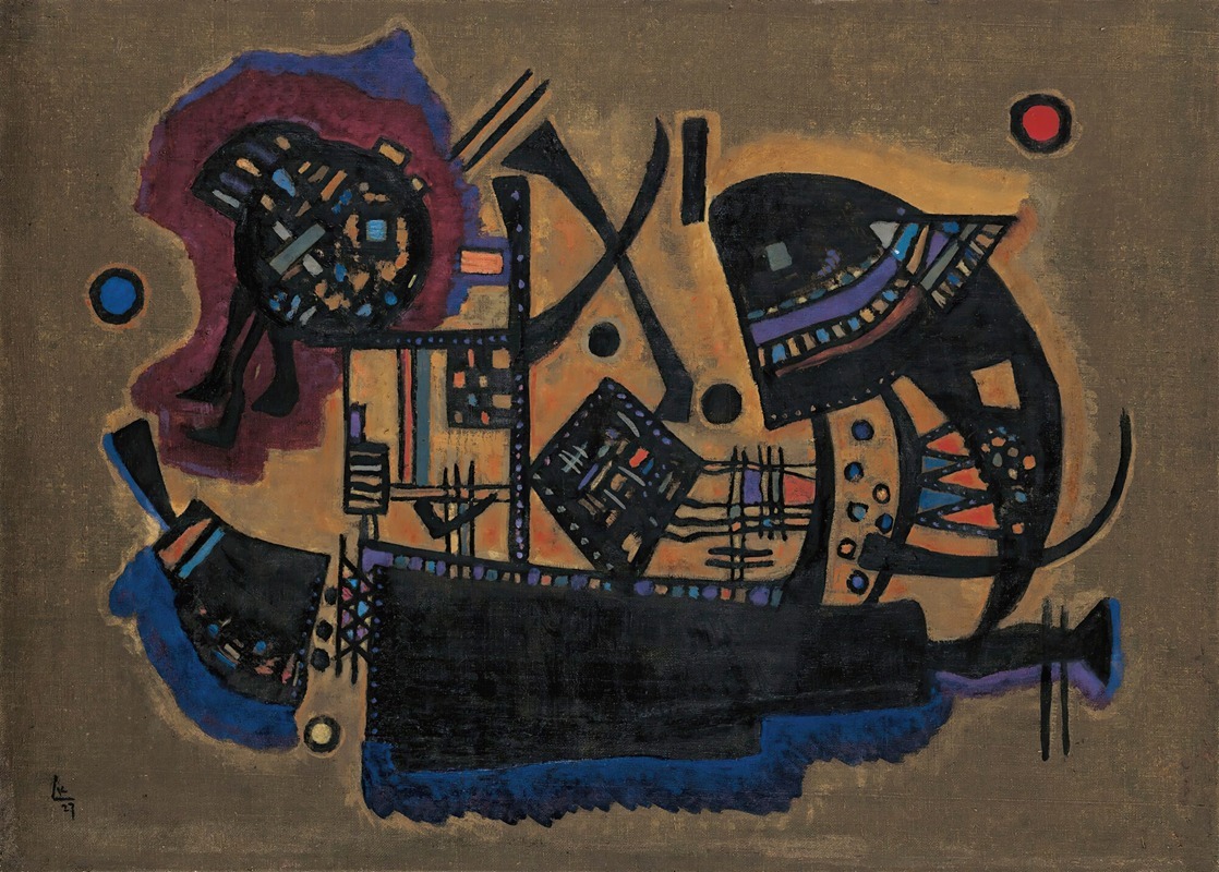 Wassily Kandinsky - Geflecht (Woven)