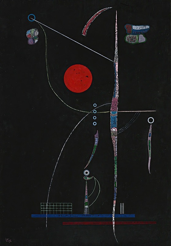 Wassily Kandinsky - L’accent Rouge