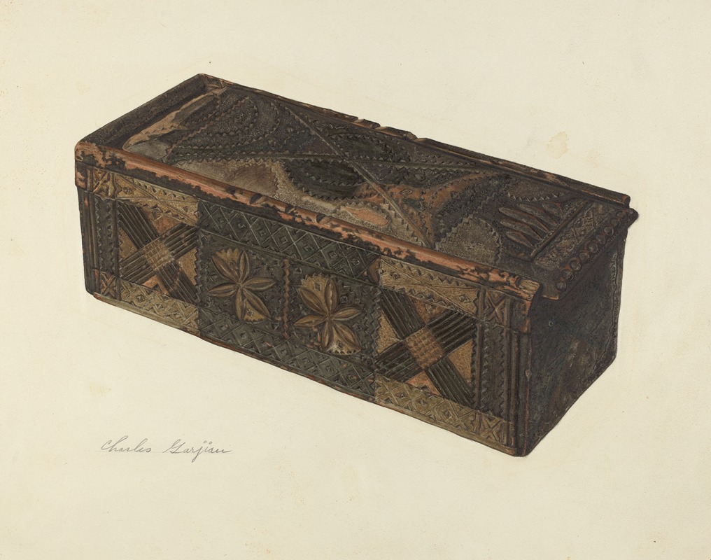 Charles Garjian - Carved Box