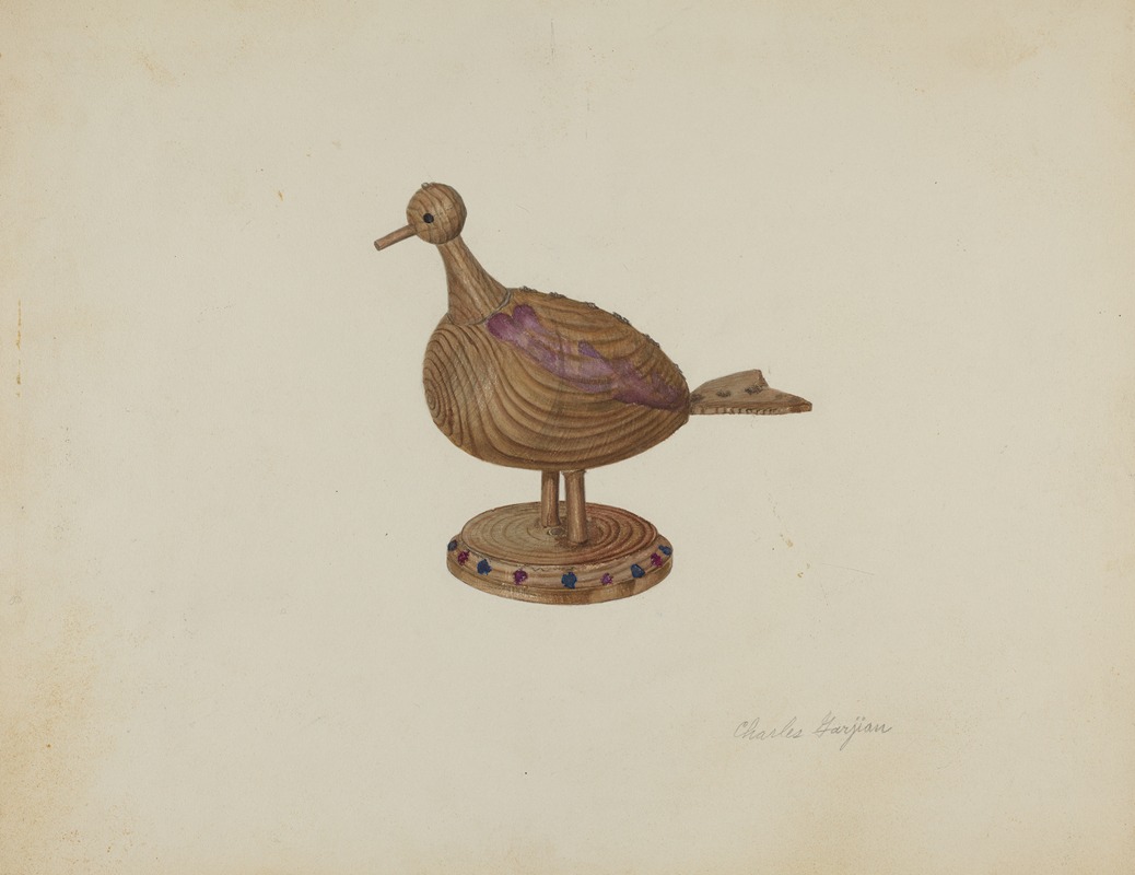 Charles Garjian - Pa. German Toy Bird