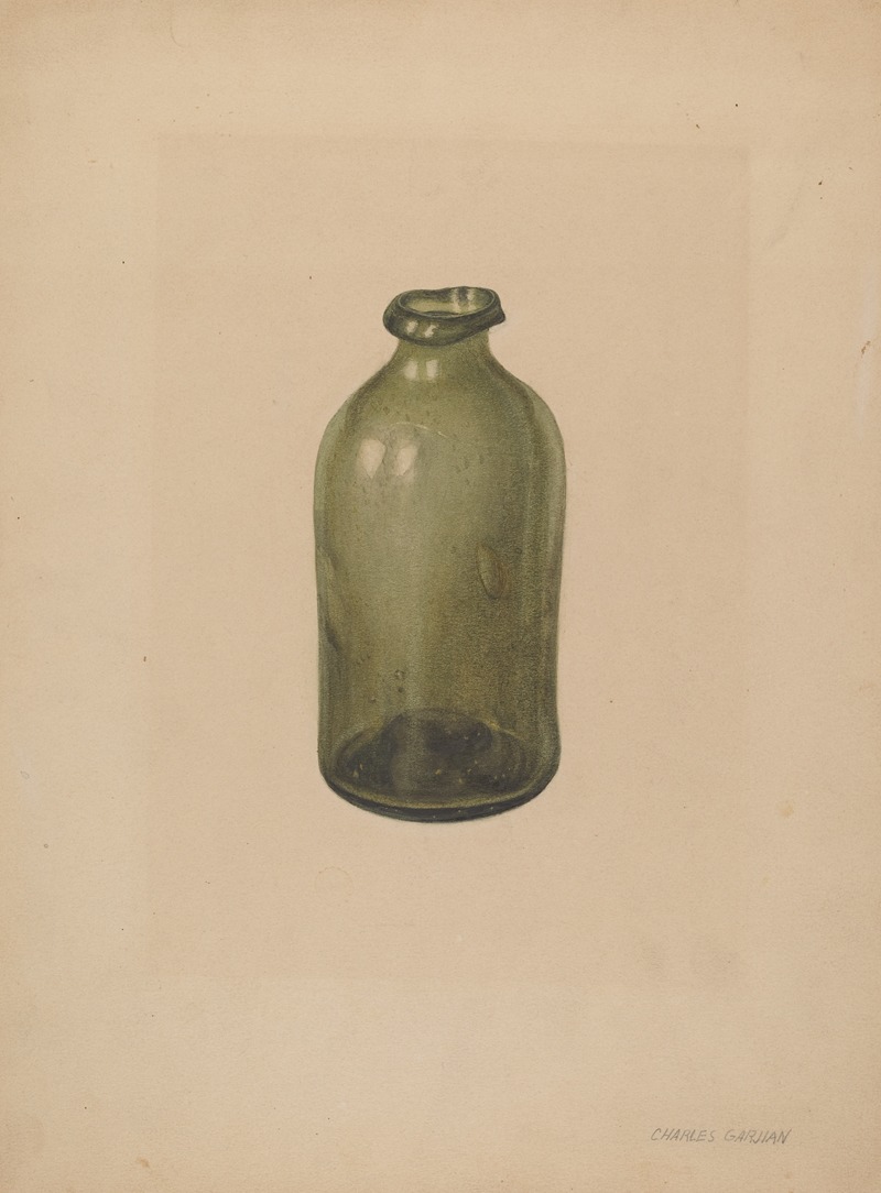 Charles Garjian - Shoe Blacking Bottle