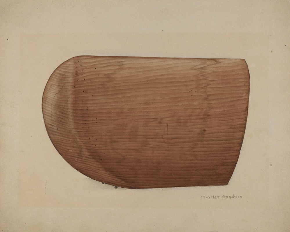 Charles Goodwin - Shaker Wooden Bonnet Mold