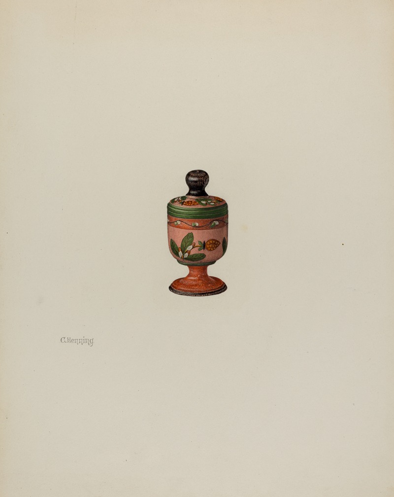 Charles Henning - Pa. German Saffron Box