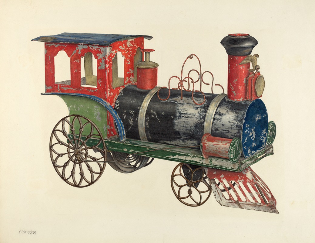 Charles Henning - Toy Locomotive