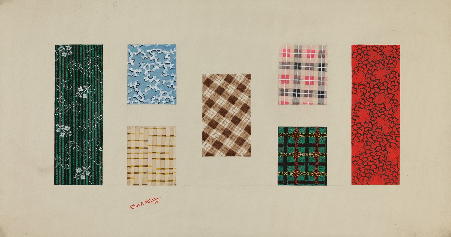 Charles Moss - Quilt Patches