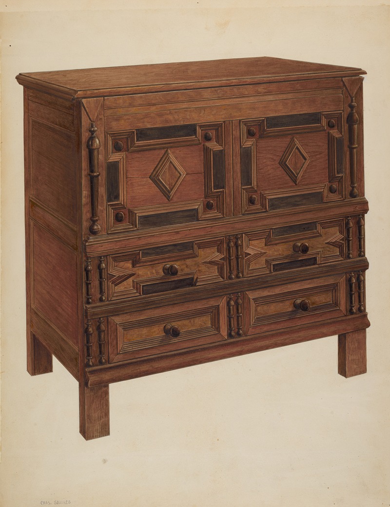 Charles Squires - Chest with Two Drawers