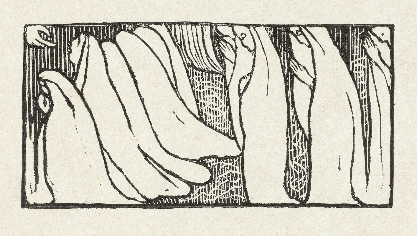 Maurice Denis - Illustratie bij gedicht uit dichtbundel Sagesse van Paul Verlaine