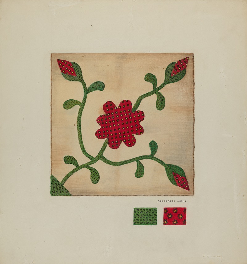 Charlotte Angus - Quilt Block