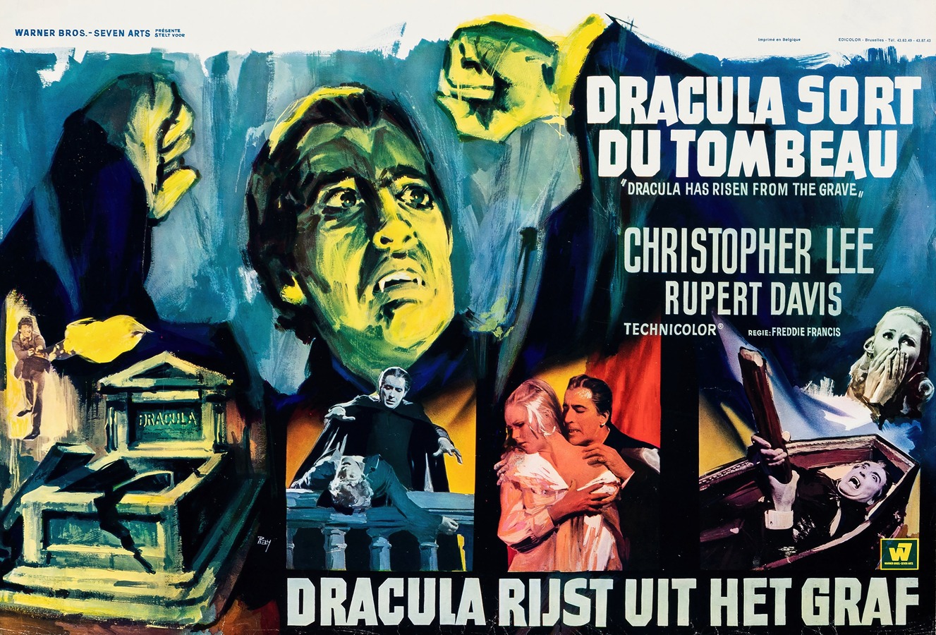 Dracula Has Risen from the Grave by Raymond Elseviers - Artvee