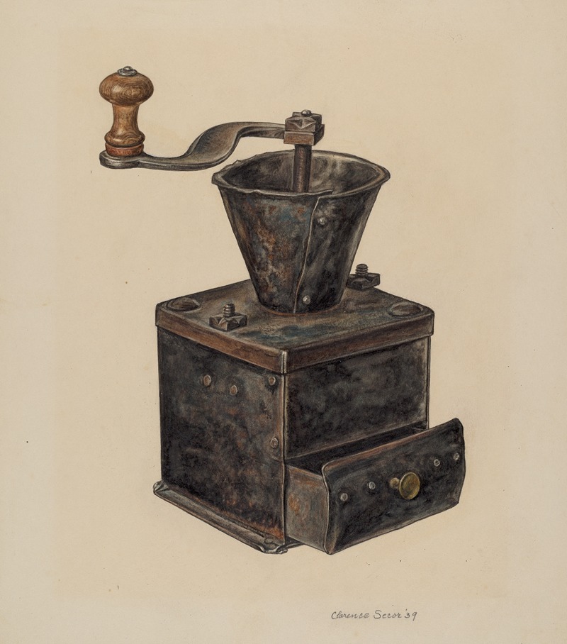 Clarence Secor - Coffee Mill