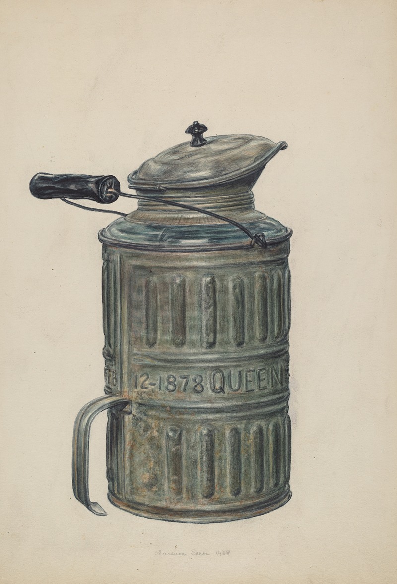 Clarence Secor - Syrup Container