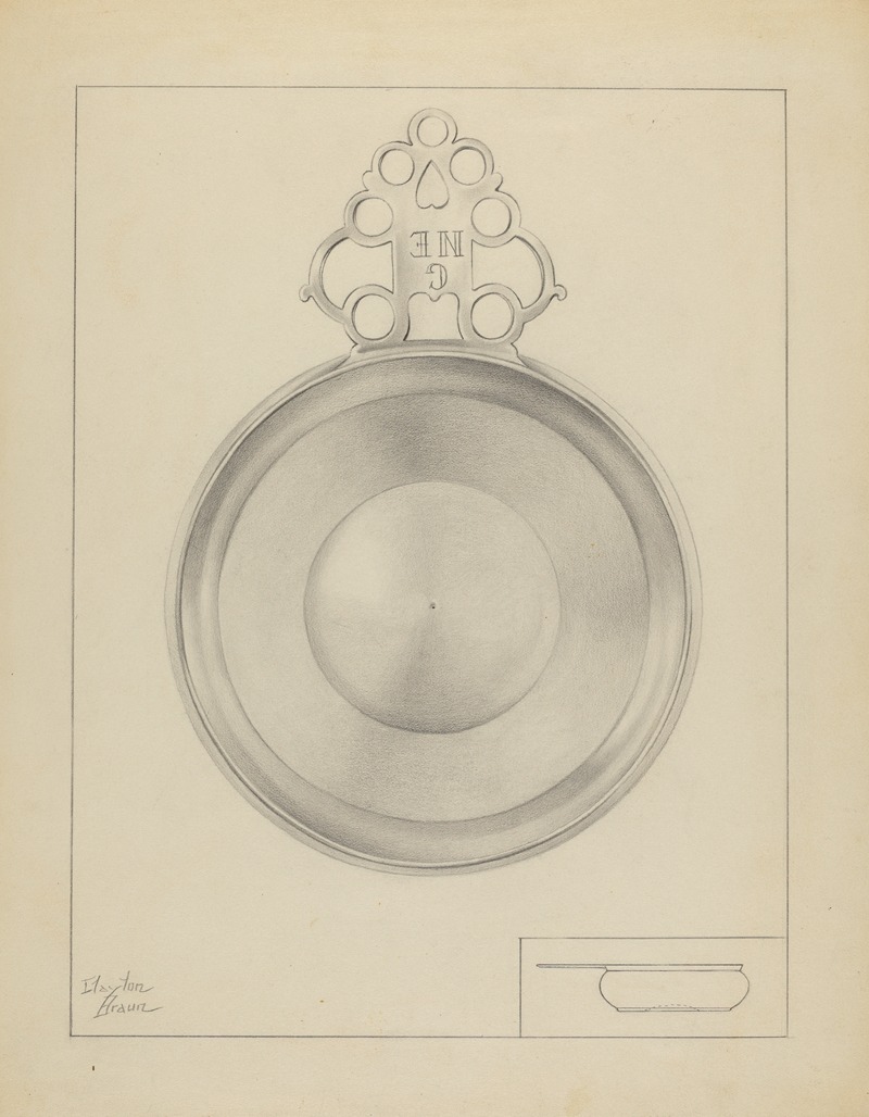 Clayton Braun - Silver Porringer