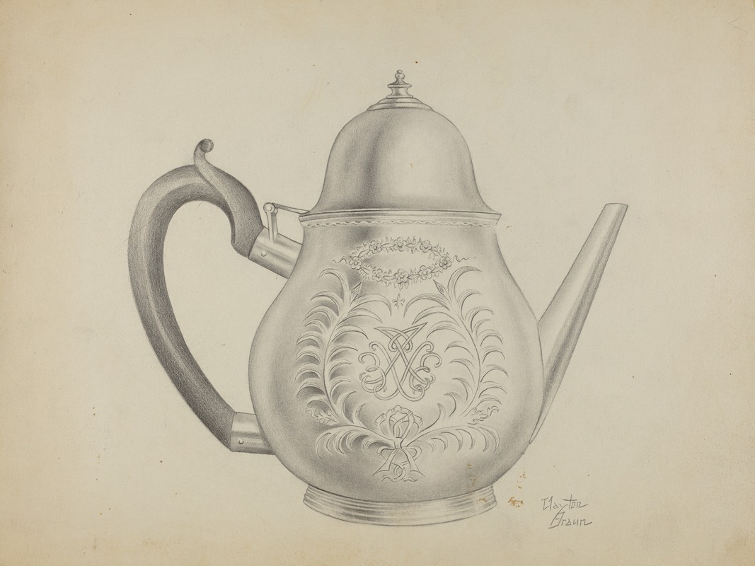 Clayton Braun - Silver Teapot