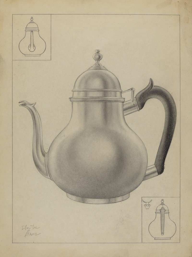 Clayton Braun - Silver Teapot