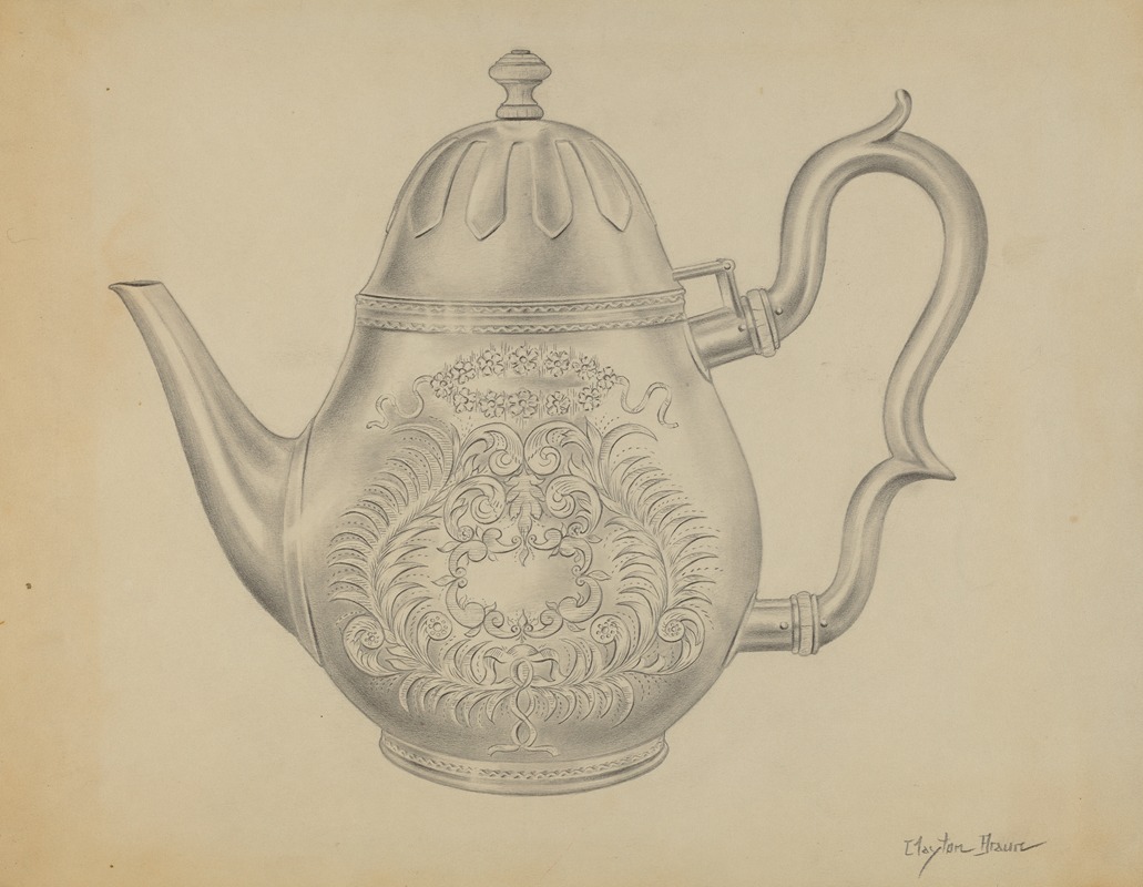 Clayton Braun - Silver Teapot