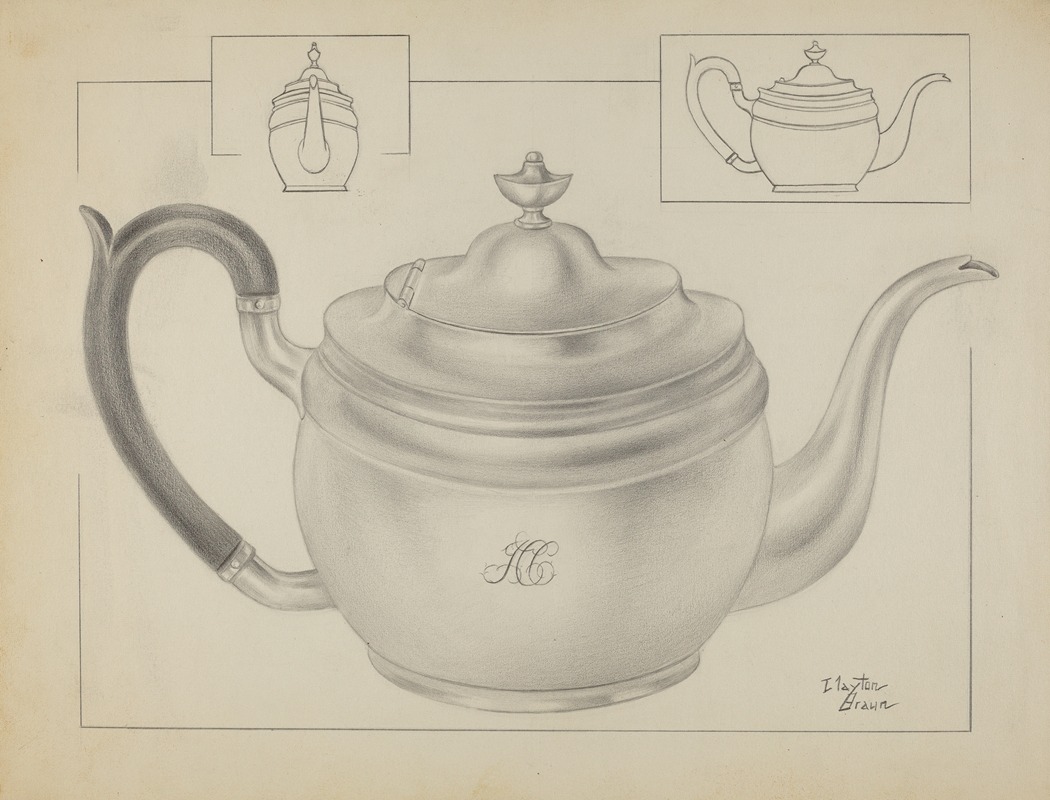 Clayton Braun - Silver Teapot