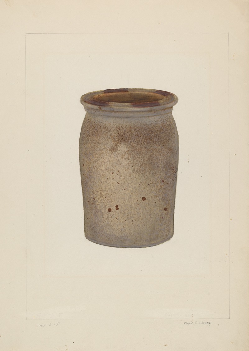 Clyde L. Cheney - Preserving Jar