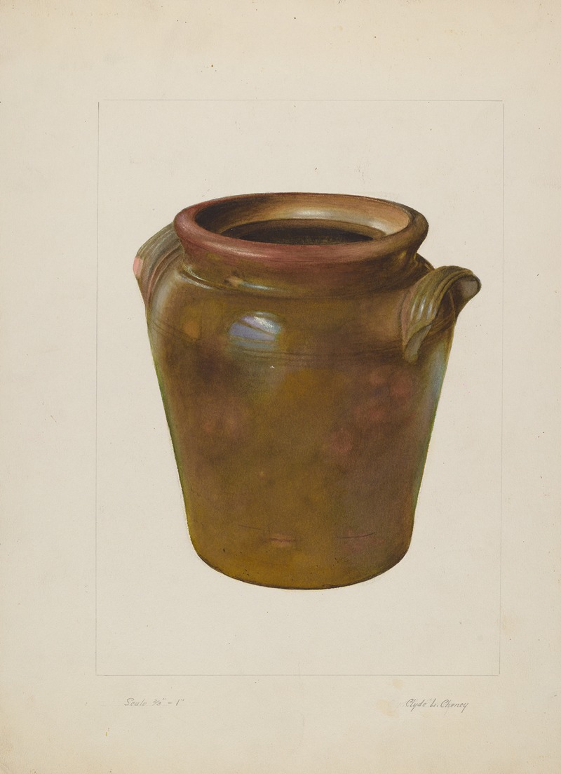 Clyde L. Cheney - Preserving Jar