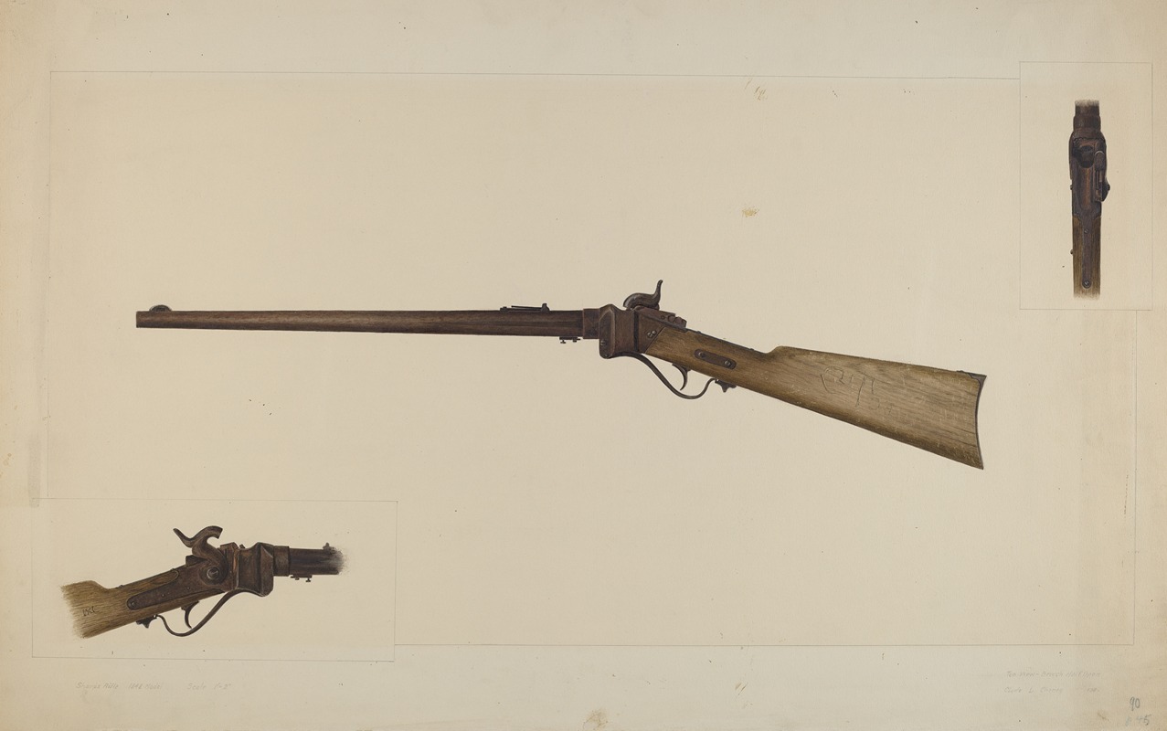 Clyde L. Cheney - Sharps Rifle