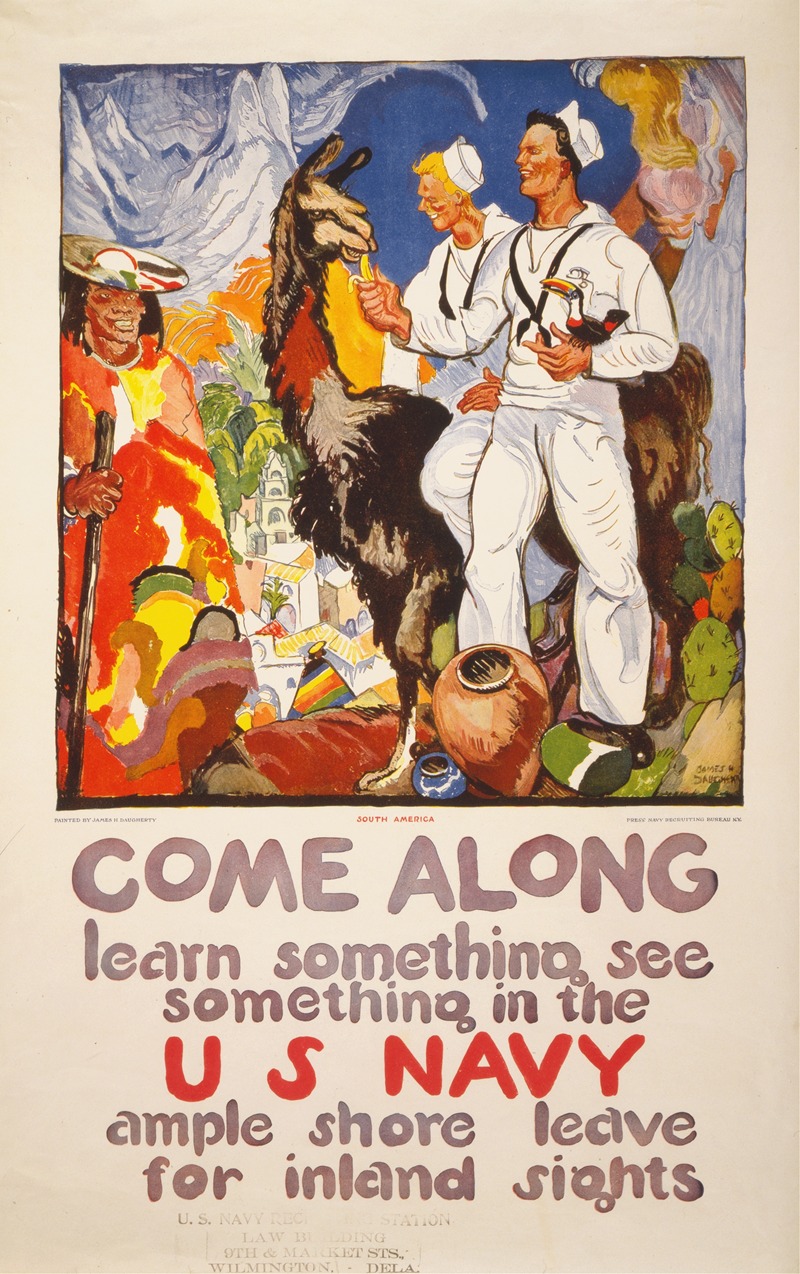 James Henry Daugherty - Come along – learn something, see something in the U.S. Navy