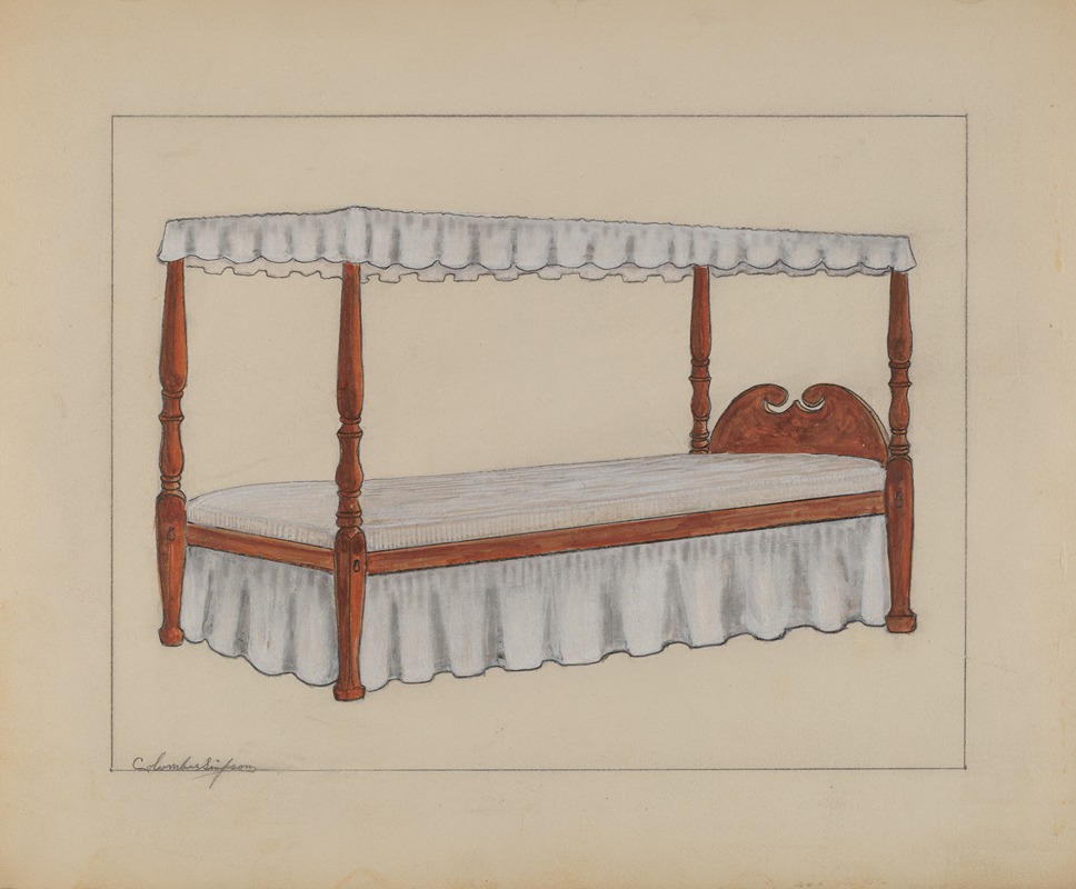 Columbus Simpson - Four Poster Bed