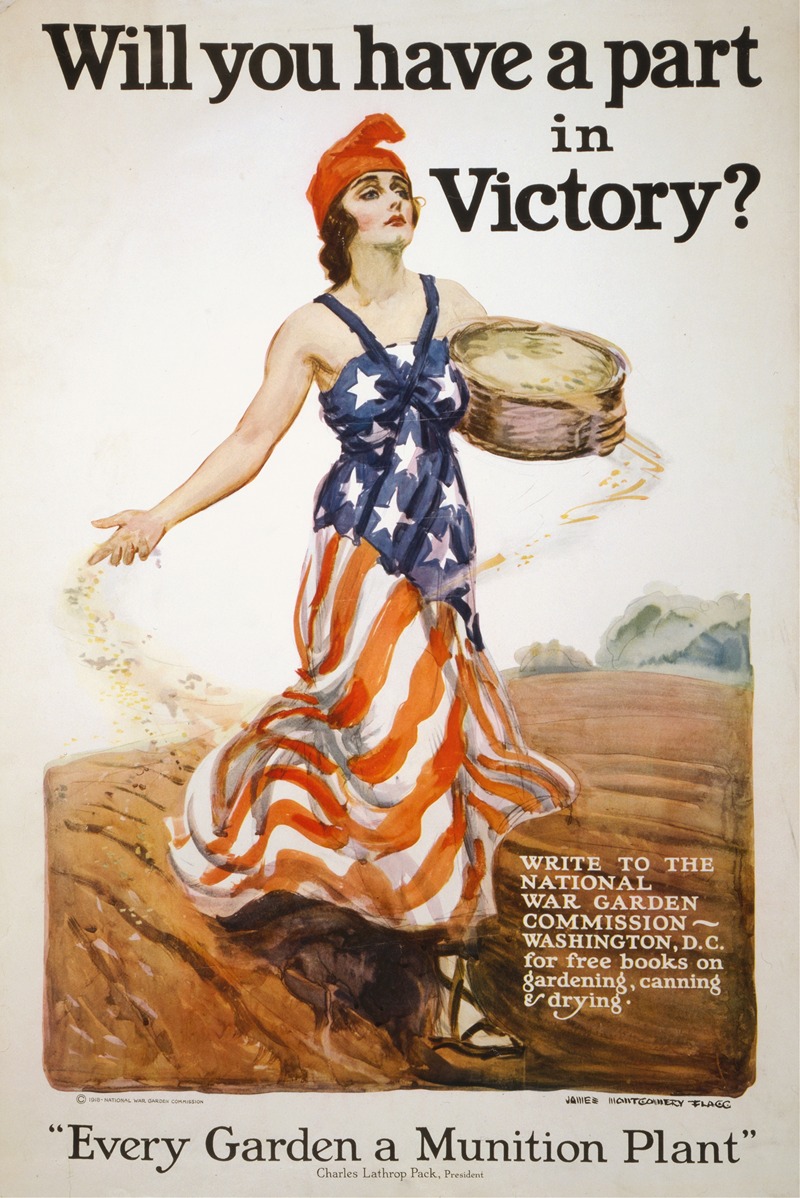 James Montgomery Flagg - Will you have a part in victory