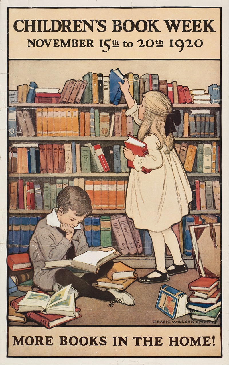 Jessie Willcox Smith - Children’s book week, November 15th to 20th 1920