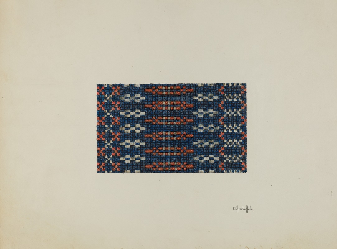 Cornelius Christoffels - Coverlet