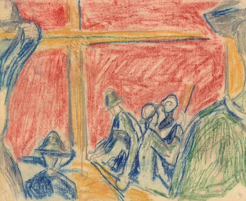 Edvard Munch - Arbeiderscene