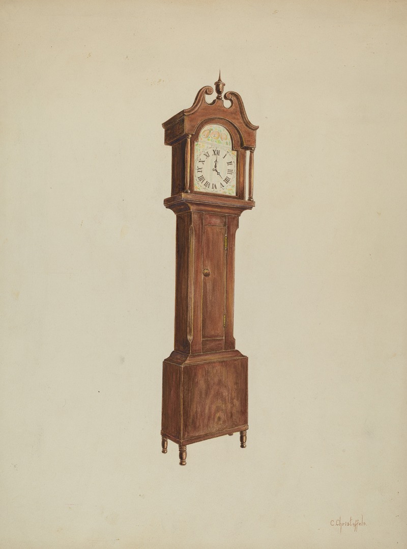 Cornelius Christoffels - Grandfather Clock