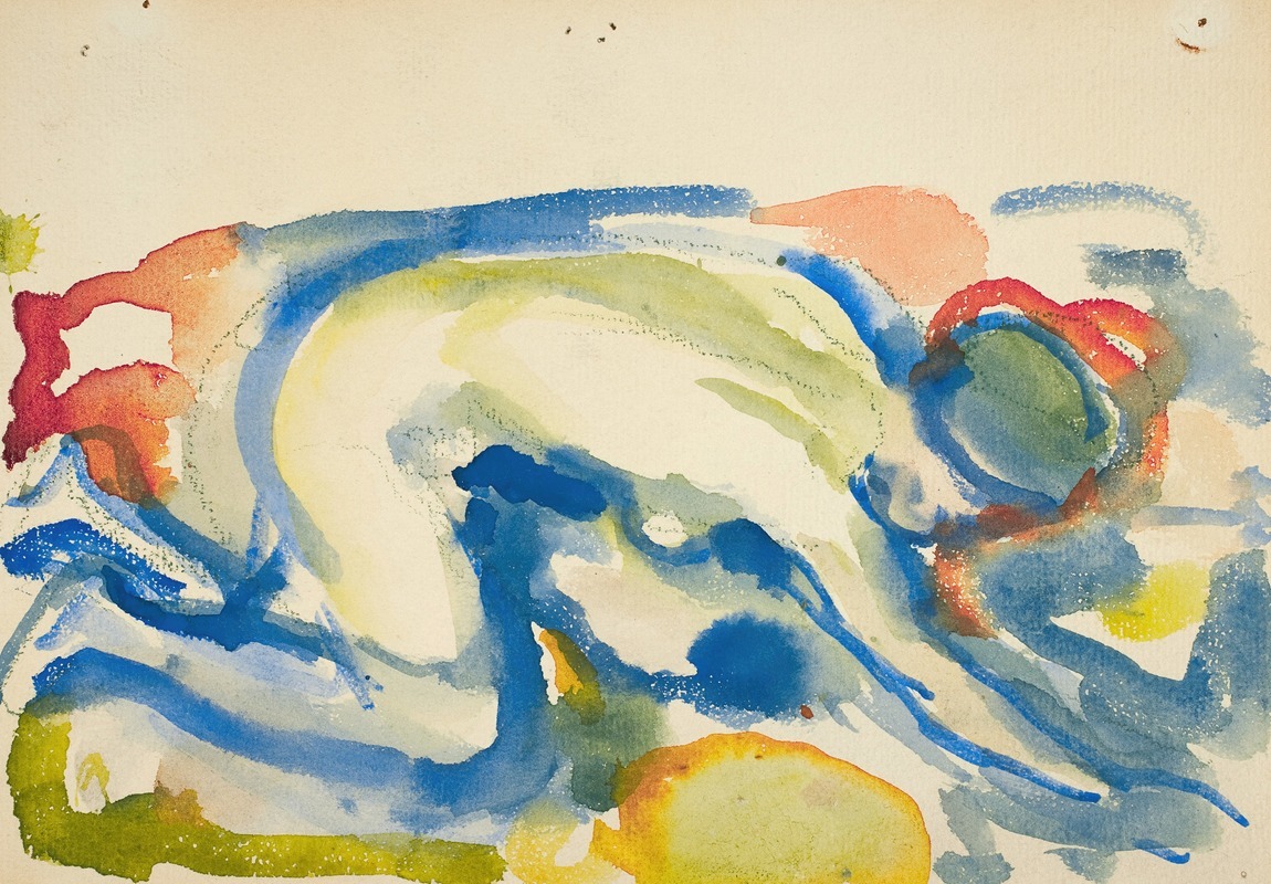 Edvard Munch - Knelende akt