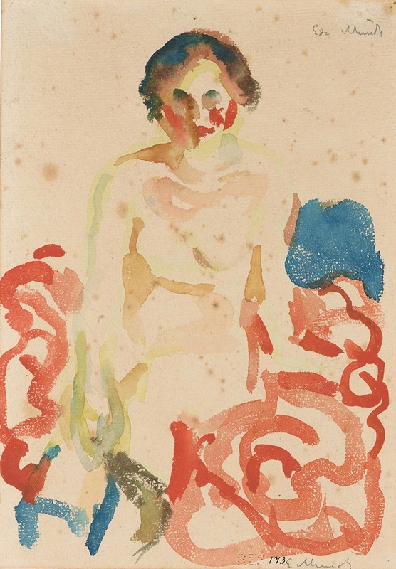 Edvard Munch - Kvinneakt