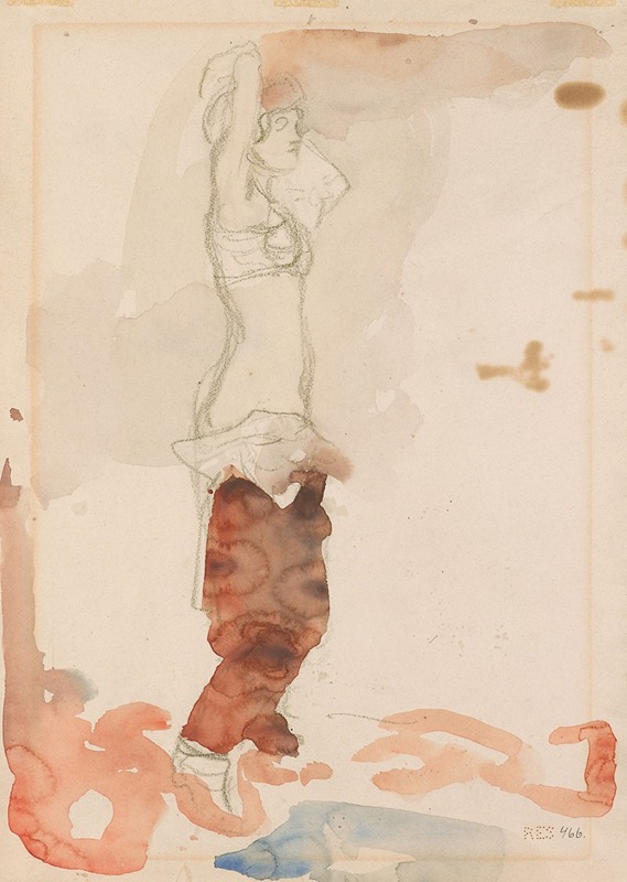 Edvard Munch - Kvinnelig modellstudie