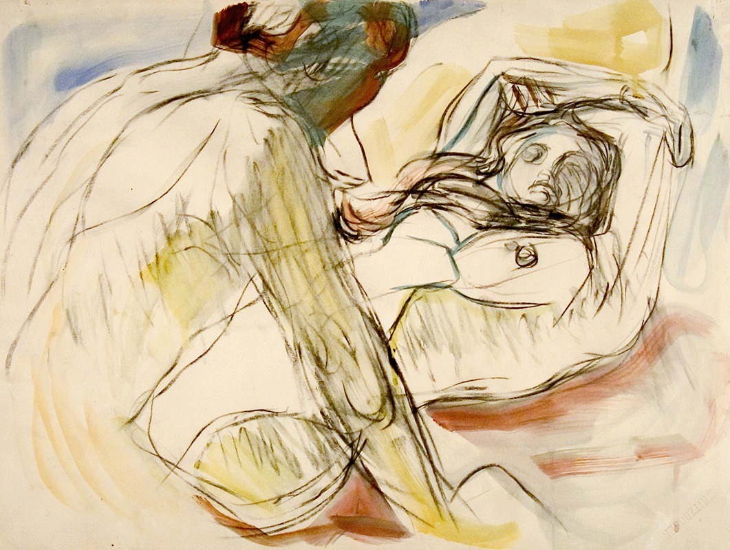 Edvard Munch - Mann og kvinne