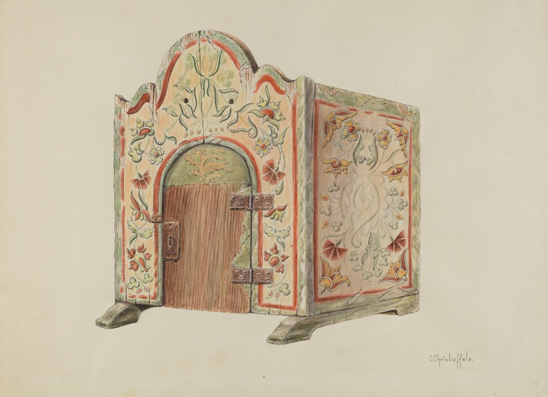 Cornelius Christoffels - Tabernacle (Ecclesiastical Furniture)