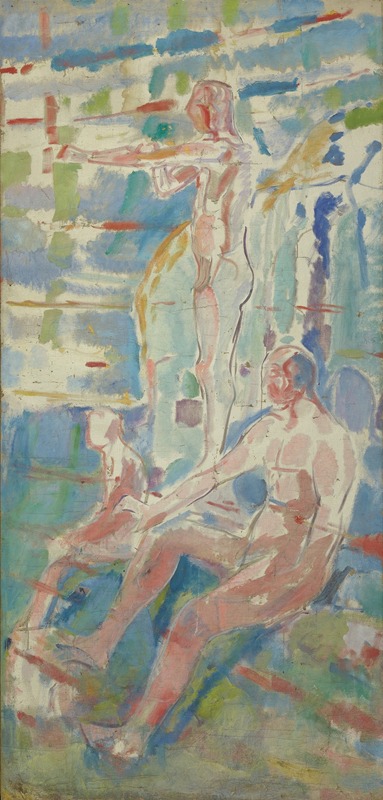 Edvard Munch - Men Turned towards the Sun