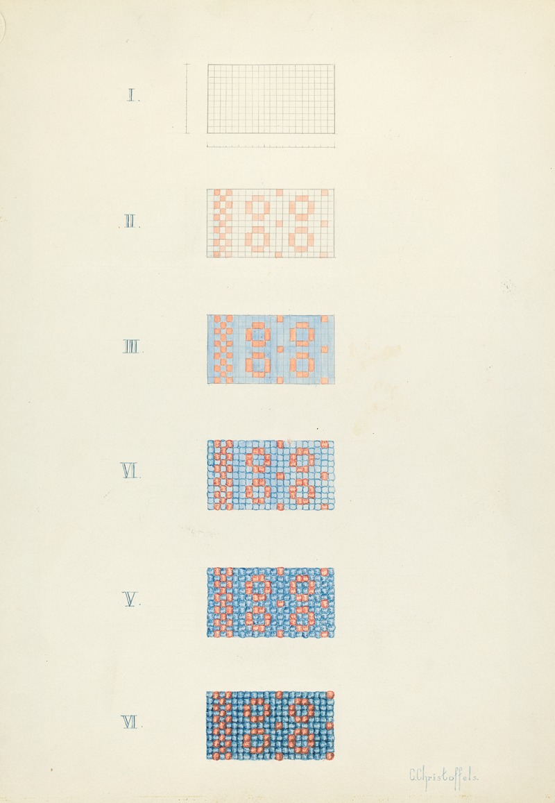 Cornelius Christoffels - Textile – Technique Demonstration