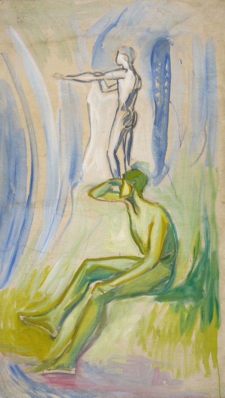Edvard Munch - Men Turning towards the Sun