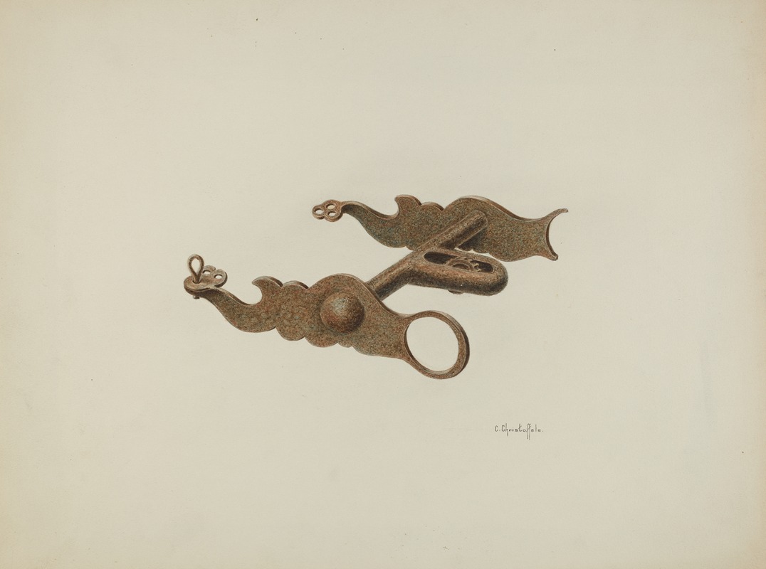 Cornelius Christoffels - Wrought Iron Bit