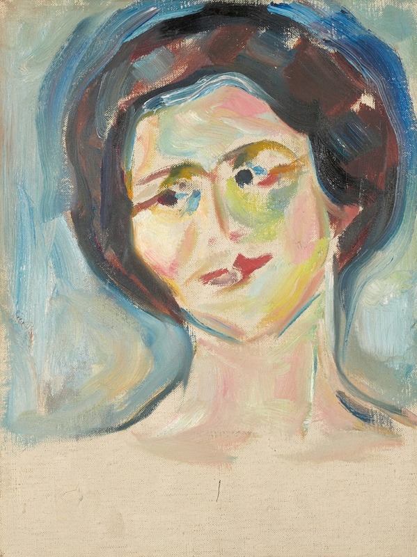 Edvard Munch - Portrait of Model