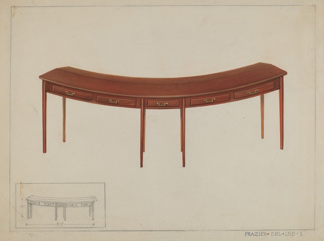 Cornelius Frazier - Circular Desk