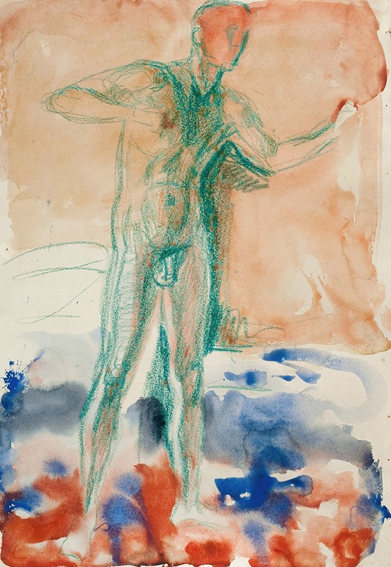 Edvard Munch - Stående akt