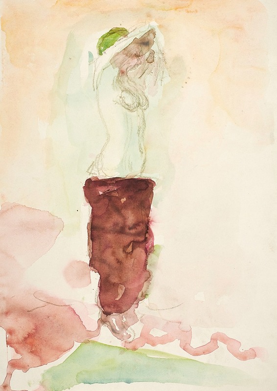 Edvard Munch - Stående halvakt