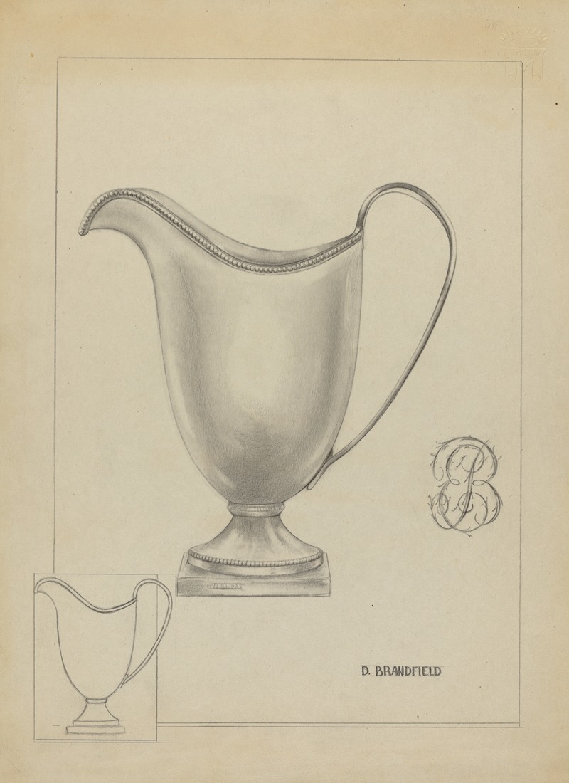 D. Brandfield - Silver Pitcher