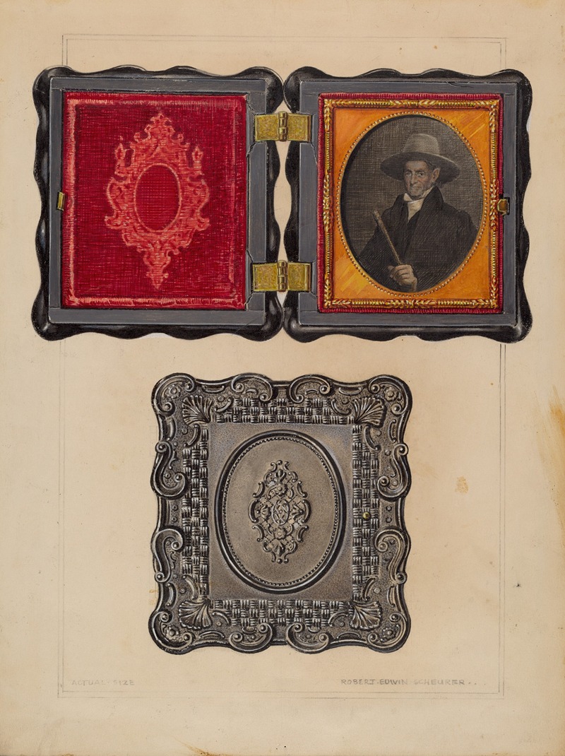 Anonymous - Daguerreotype case