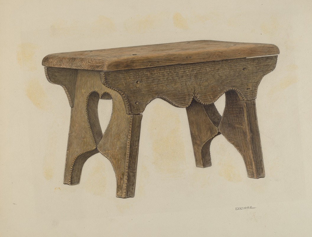 Dan Ziger - Cricket (Foot Stool)