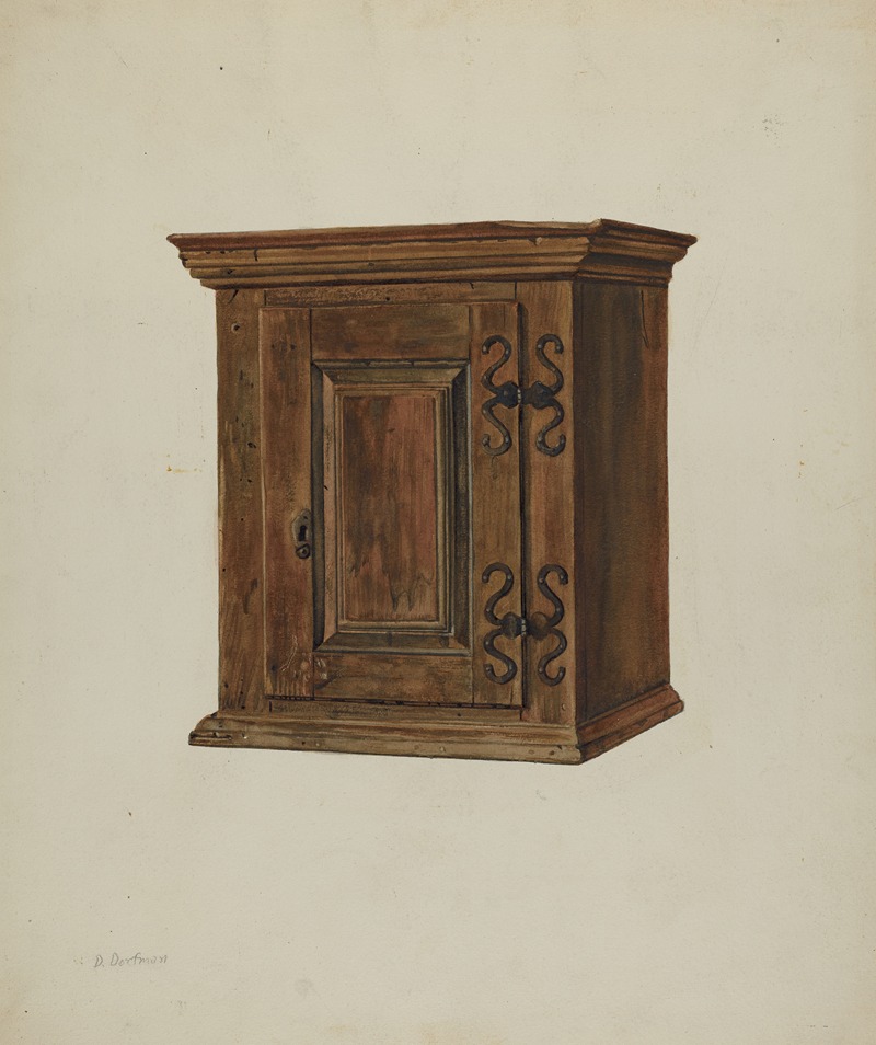 David Dorfman - Pa. German Hanging Cupboard