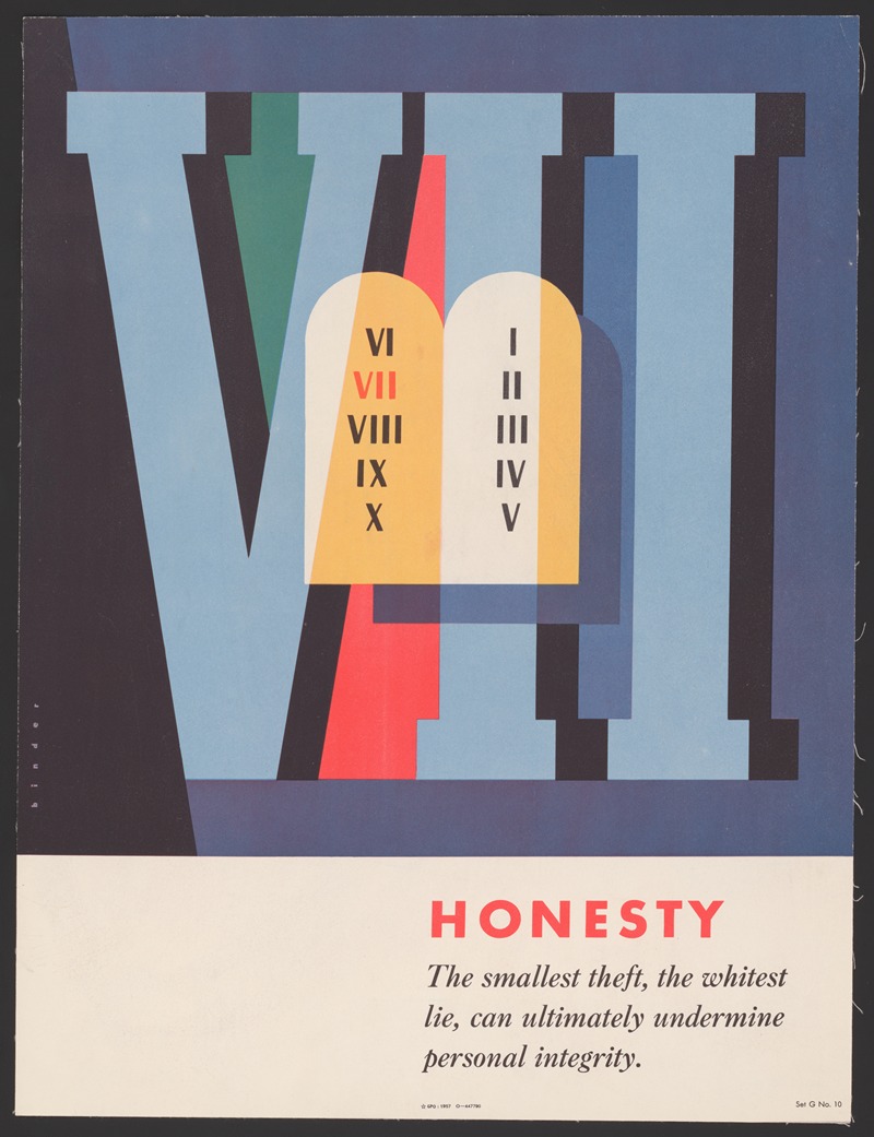 Joseph Binder - Honesty