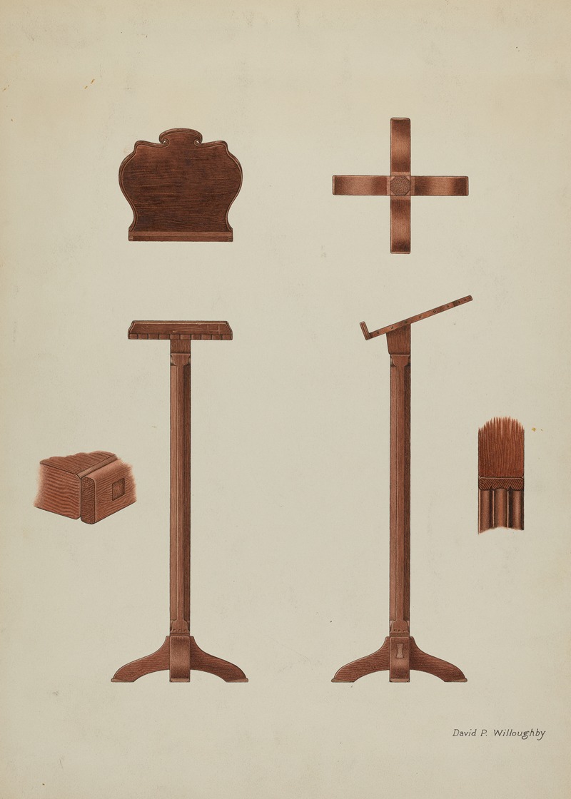 David P Willoughby - Lectern (Reading Stand)