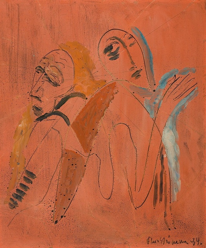 Olav Strømme - To figurer
